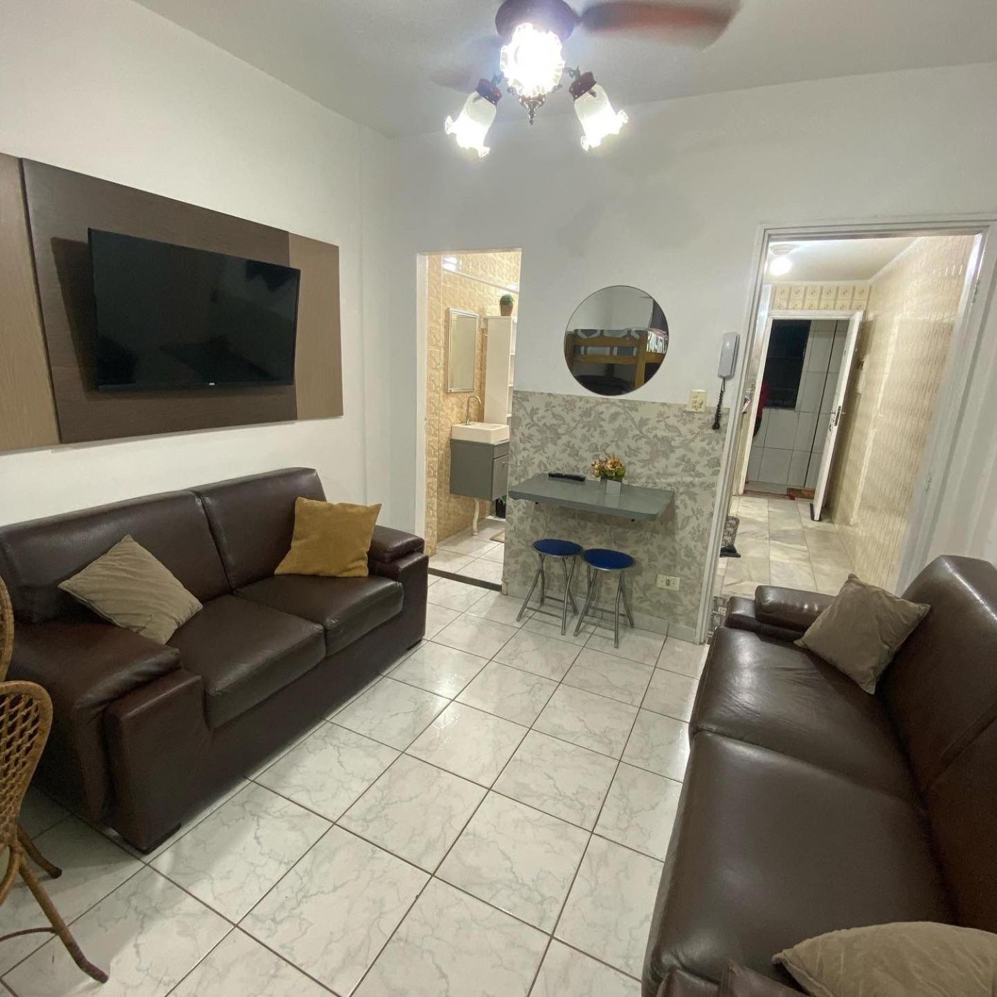 Apartamento Kitnet Pe Na Areia Praia Ocian Praia Grande  Zewnętrze zdjęcie