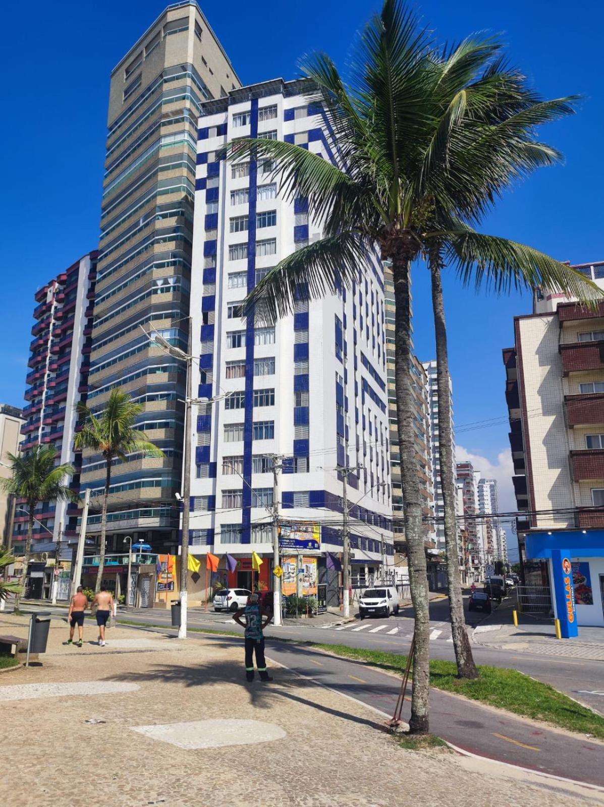 Apartamento Kitnet Pe Na Areia Praia Ocian Praia Grande  Zewnętrze zdjęcie