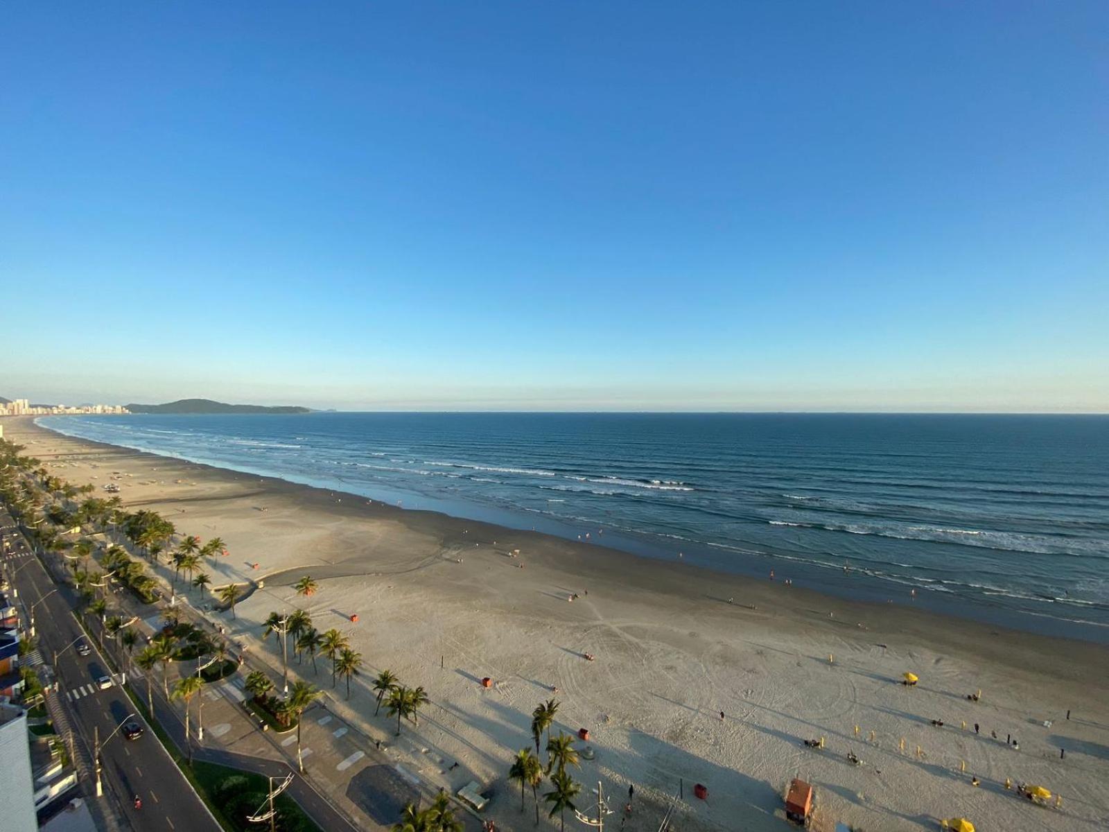 Apartamento Kitnet Pe Na Areia Praia Ocian Praia Grande  Zewnętrze zdjęcie