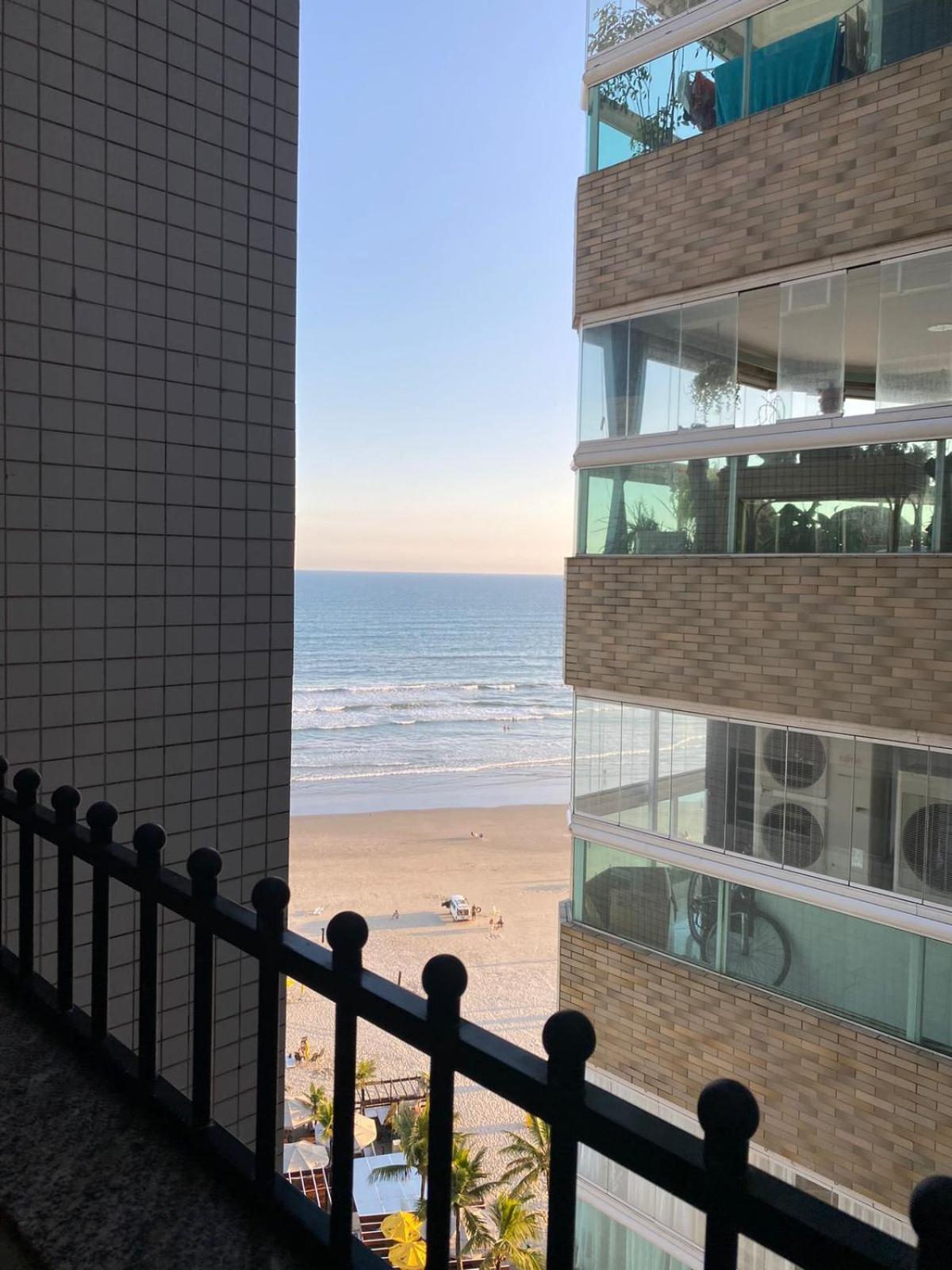 Apartamento Kitnet Pe Na Areia Praia Ocian Praia Grande  Zewnętrze zdjęcie