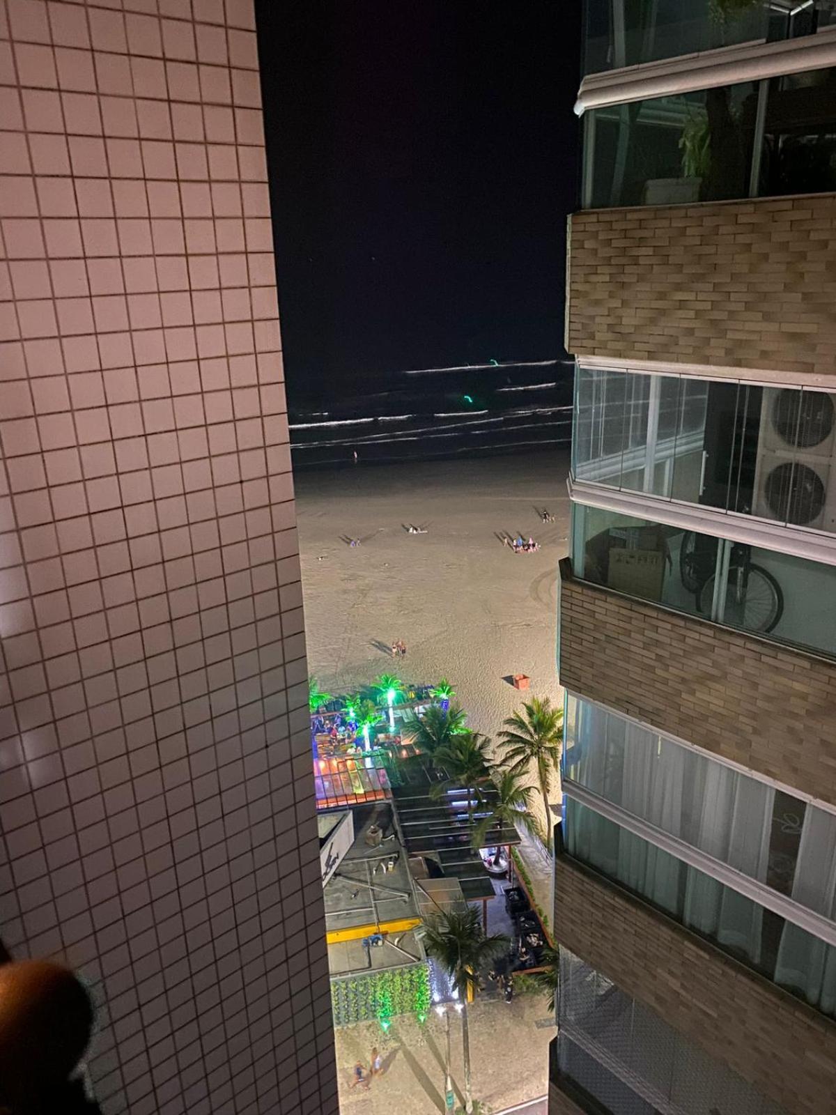 Apartamento Kitnet Pe Na Areia Praia Ocian Praia Grande  Zewnętrze zdjęcie